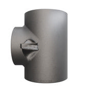 Butt-Weld Fitting, Stal węglowa, EN10253-2, T:A, Trójnik, 914/813, P235GH-TC1, 1.0345