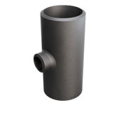 Butt-Weld Fitting, Stal węglowa, EN10253-2, T:A, Trójnik, 60,3/26,9, P235GH-TC1, 1.0345
