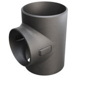 Butt-Weld Fitting, Carbon, EN10253-2, T:A, Tee, 711/610, P235GH-TC1, 1.0345