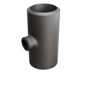 Butt-Weld Fitting, Sort, EN10253-2, T:A, Tee, 76,1/33,7, P235GH-TC1, 1.0345