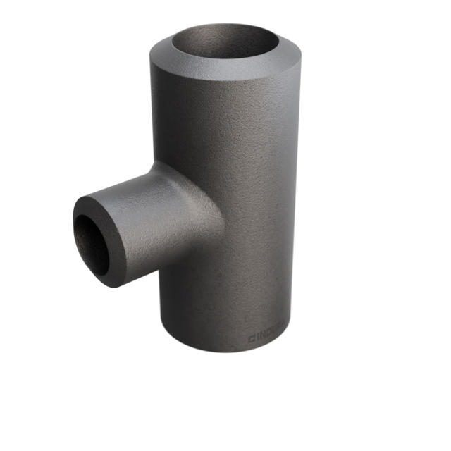 Butt-Weld Fitting, Stal węglowa, EN10253-2, T:A, Trójnik, 42,4/26,9, P235GH-TC1, 1.0345