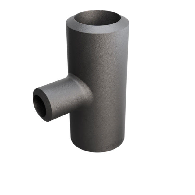 Butt-Weld Fitting, Stal węglowa, EN10253-2, T:A, Trójnik, 48,3/26,9, P235GH-TC1, 1.0345