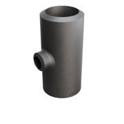 Butt-Weld Fitting, Kohlenstoffstahl, EN10253-2, T:A, T-Stück, 60,3/26,9, P235GH-TC1, 1.0345