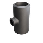 Butt-Weld Fitting, Stal węglowa, EN10253-2, T:A, Trójnik, 88,9/42,4, P235GH-TC1, 1.0345