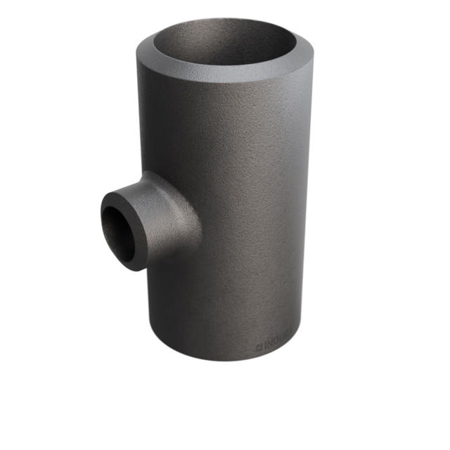 Butt-Weld Fitting, Stal węglowa, EN10253-2, T:A, Trójnik, 88,9/42,4, P235GH-TC1, 1.0345