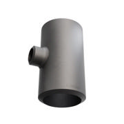 Butt-Weld Fitting, Sort, EN10253-2, T:A, Tee, 114,3/48,3, P235GH-TC1, 1.0345