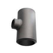 Butt-Weld Fitting, Carbon, EN10253-2, T:A, Tee, 114.3/60.3, P235GH-TC1, 1.0345