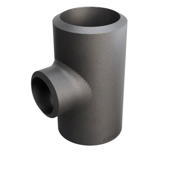 Butt-Weld Fitting, Kohlenstoffstahl, EN10253-2, T:A, T-Stück, 114,3/76,1, P235GH-TC1, 1.0345
