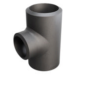 Butt-Weld Fitting, Stal węglowa, EN10253-2, T:A, Trójnik, 114,3/88,9, P235GH-TC1, 1.0345