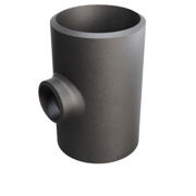 Butt-Weld Fitting, Kohlenstoffstahl, EN10253-2, T:A, T-Stück, 355,6/168,3, P235GH-TC1, 1.0345