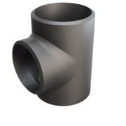 Butt-Weld Fitting, Stal węglowa, EN10253-2, T:A, Trójnik, 406,4/355,6, P235GH-TC1, 1.0345