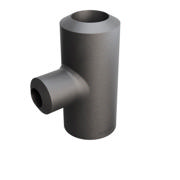 Butt-Weld Fitting, Kohlenstoffstahl, EN10253-2, T:A, T-Stück, 33,7/21,3, P235GH-TC1, 1.0345