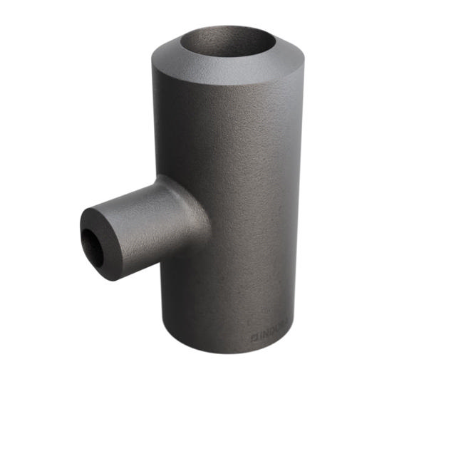 Butt-Weld Fitting, Kohlenstoffstahl, EN10253-2, T:A, T-Stück, 42,4/21,3, P235GH-TC1, 1.0345