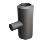 Butt-Weld Fitting, Kohlenstoffstahl, EN10253-2, T:A, T-Stück, 48,3/21,3, P235GH-TC1, 1.0345