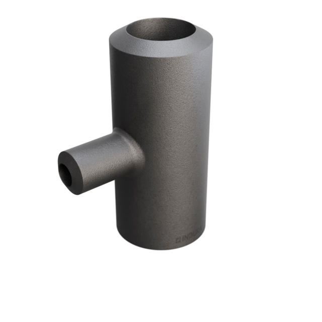 Butt-Weld Fitting, Kohlenstoffstahl, EN10253-2, T:A, T-Stück, 48,3/21,3, P235GH-TC1, 1.0345