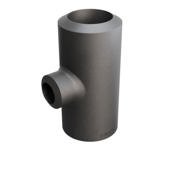 Butt-Weld Fitting, Kohlenstoffstahl, EN10253-2, T:A, T-Stück, 60,3/33,7, P235GH-TC1, 1.0345