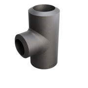 Butt-Weld Fitting, Sort, EN10253-2, T:A, Tee, 60,3/48,3, P235GH-TC1, 1.0345