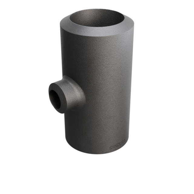 Butt-Weld Fitting, Stal węglowa, EN10253-2, T:A, Trójnik, 76,1/33,7, P235GH-TC1, 1.0345