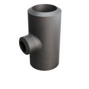 Butt-Weld Fitting, Sort, EN10253-2, T:A, Tee, 76,1/42,4, P235GH-TC1, 1.0345
