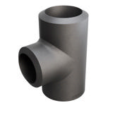 Butt-Weld Fitting, Carbon, EN10253-2, T:A, Tee, 88.9/76.1, P235GH-TC1, 1.0345