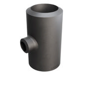 Butt-Weld Fitting, Sort, EN10253-2, T:A, Tee, 114,3/48,3, P235GH-TC1, 1.0345