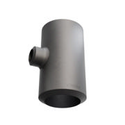Butt-Weld Fitting, Sort, EN10253-2, T:A, Tee, 114,3/48,3, P235GH-TC1, 1.0345