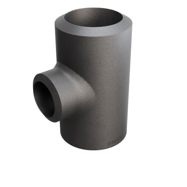 Butt-Weld Fitting, Stal węglowa, EN10253-2, T:A, Trójnik, 114,3/76,1, P235GH-TC1, 1.0345