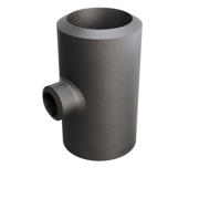 Butt-Weld Fitting, Stal węglowa, EN10253-2, T:A, Trójnik, 139,7/60,3, P235GH-TC1, 1.0345