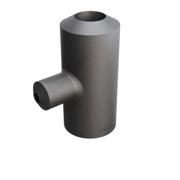 Butt-Weld Fitting, Sort, EN10253-2, T:A, Tee, 42,4/21,3, P235GH-TC1, 1.0345