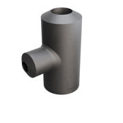 Butt-Weld Fitting, Stal węglowa, EN10253-2, T:A, Trójnik, 42,4/26,9, P235GH-TC1, 1.0345