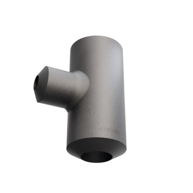 Butt-Weld Fitting, Stal węglowa, EN10253-2, T:A, Trójnik, 42,4/26,9, P235GH-TC1, 1.0345
