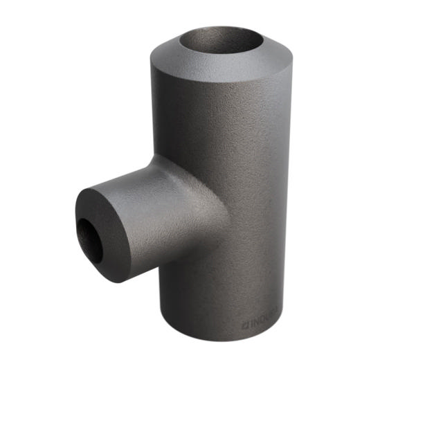 Butt-Weld Fitting, Stal węglowa, EN10253-2, T:A, Trójnik, 48,3/33,7, P235GH-TC1, 1.0345