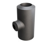 Butt-Weld Fitting, Sort, EN10253-2, T:A, Tee, 60,3/33,7, P235GH-TC1, 1.0345