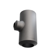Butt-Weld Fitting, Sort, EN10253-2, T:A, Tee, 60,3/33,7, P235GH-TC1, 1.0345