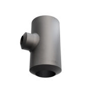Butt-Weld Fitting, Carbon, EN10253-2, T:A, Tee, 76.1/42.4, P235GH-TC1, 1.0345