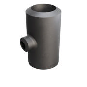 Butt-Weld Fitting, Kohlenstoffstahl, EN10253-2, T:A, T-Stück, 114,3/48,3, P235GH-TC1, 1.0345