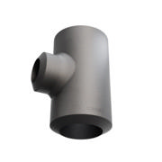 Butt-Weld Fitting, Sort, EN10253-2, T:A, Tee, 114,3/76,1, P235GH-TC1, 1.0345