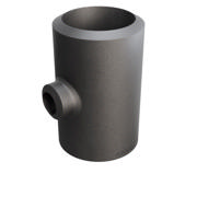 Butt-Weld Fitting, Sort, EN10253-2, T:A, Tee, 219,1/88,9, P235GH-TC1, 1.0345