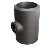 Butt-Weld Fitting, Stal węglowa, EN10253-2, T:A, Trójnik, 355,6/168,3, P235GH-TC1, 1.0345