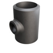 Butt-Weld Fitting, Kohlenstoffstahl, EN10253-2, T:A, T-Stück, 406,4/219,1, P235GH-TC1, 1.0345