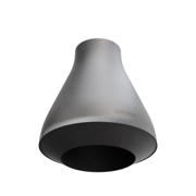 Butt-Weld Fitting, Sort, EN10253-2, T:B, Koncentrisk reduktion, 76,1/33,7, P235GH-TC1, 1.0345