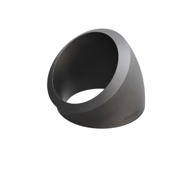 Butt-Weld Fitting, Sort, EN10253-2, T:A, Svejsebøjning, 76,1, P235GH-TC1, 1.0345