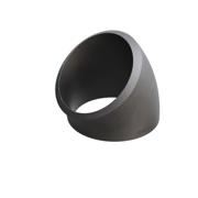 Butt-Weld Fitting, Sort, EN10253-2, T:A, Svejsebøjning, 168,3, P235GH-TC1, 1.0345