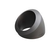 Butt-Weld Fitting, Stal węglowa, EN10253-2, T:A, Kolano do spawania, 76,1, P235GH-TC1, 1.0345