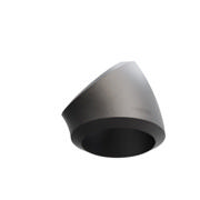 Butt-Weld Fitting, Sort, EN10253-2, T:A, Svejsebøjning, 273, P235GH-TC1, 1.0345