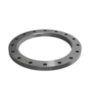 Flanges, Sort, EN 1092-1, Løsflange, T:02, PN10, A, DN350, 368,0, S235JR, 1.0038, MET