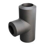 Butt-Weld Fitting, Sort, EN10253-2, T:A, Tee, 48,3/42,4, P235GH-TC1, 1.0345