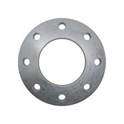 Flanges, HDG, Sort, EN 1092-1, Løsflange, T:02, PN10-16, A, DN100, 114,3, S235JR, 1.0038, ISO