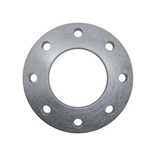 Flanges, HDG, Sort, EN 1092-1, Løsflange, T:02, PN10-16, A, DN100, 114,3, S235JR, 1.0038, ISO