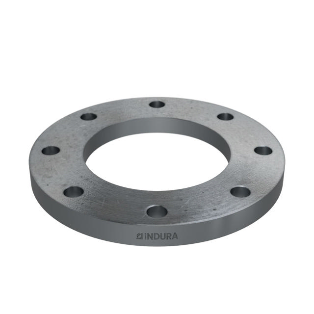 Flanges, HDG, Carbon, EN 1092-1, Loose plate flange, T:02, PN10-16, A, DN125, 139,7, S235JR, 1.0038, ISO